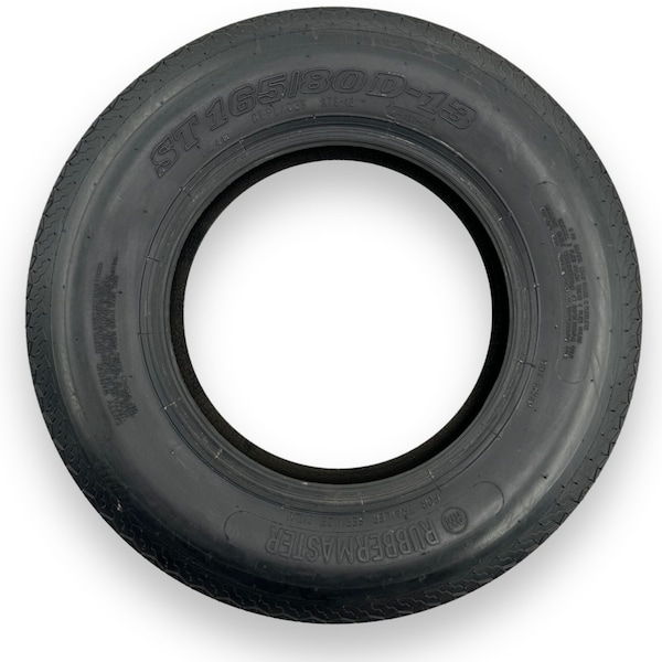 Rubbermaster A78-13 ST165/80D13 Highway Rib 6 Ply Tubeless High Speed Trailer Tire 489200 - main